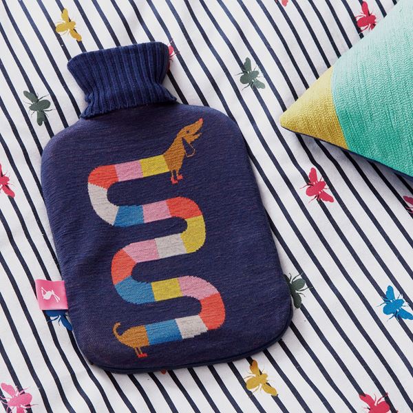 Sausage Dog Hot Water Bottle - Multi